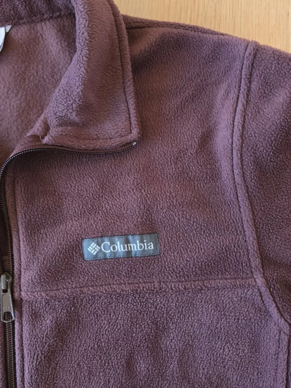 Columbia Men’s Steens Mountain Tobacco Full-Zip Fleece Jacket Size Medium